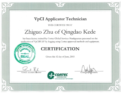 VpCI Applicator Technician CERTIFICATION