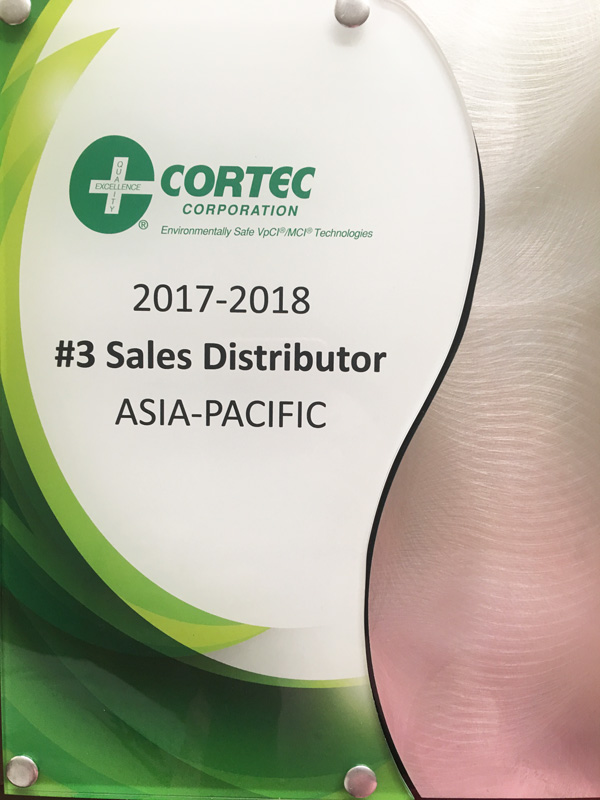 2017-2018 #3 Sales Distributor ASIA-PACIFIC