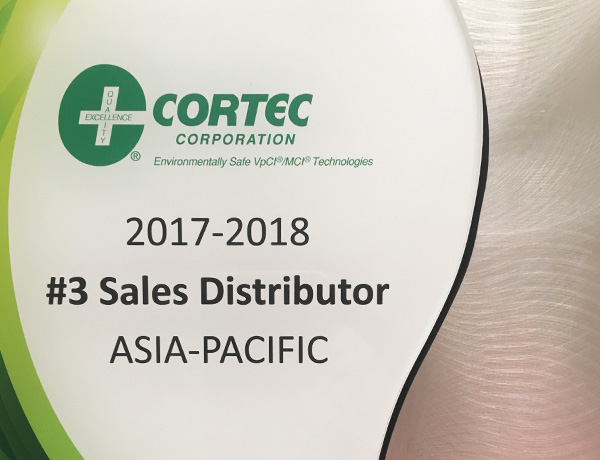 2017-2018年亚太地区销售第三名
